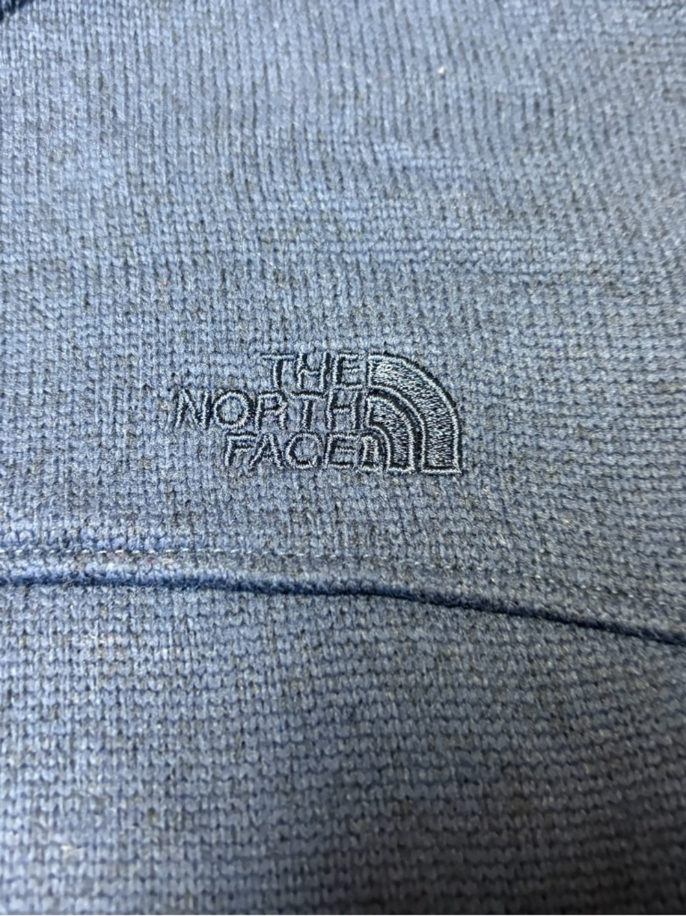 North Face Front Range Half 1/2 Zip Pullover Blue Fleece Sweatshirt Mens XXL 2XL - Picture 6 of 15